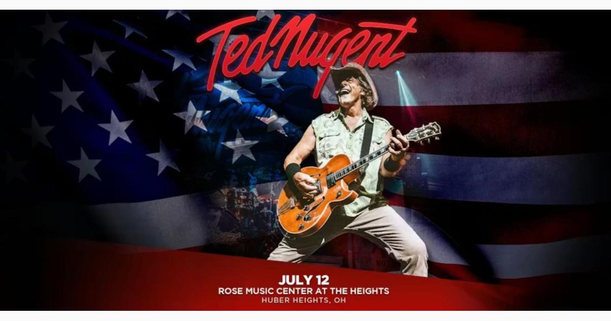 Ted Nugent at the Rose Music Center