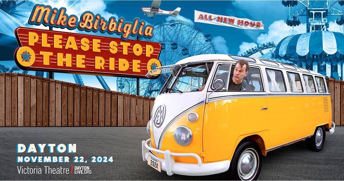 Mike Birbiglia Please Stop The Ride Tour