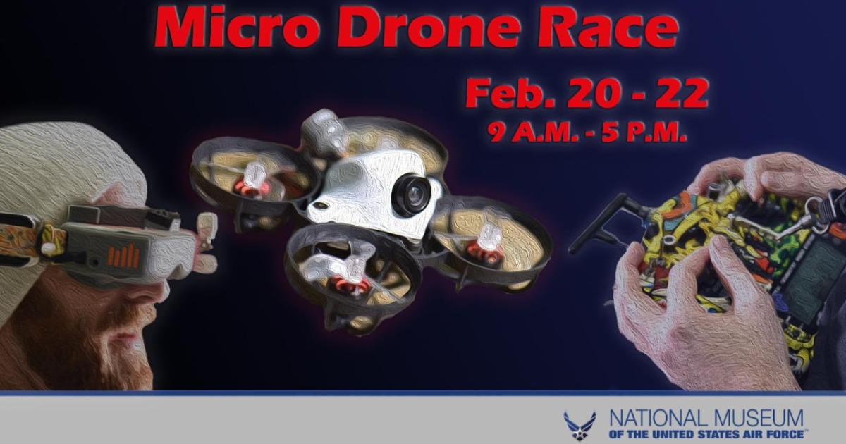 Micro Drone Race at the Air Force Museum