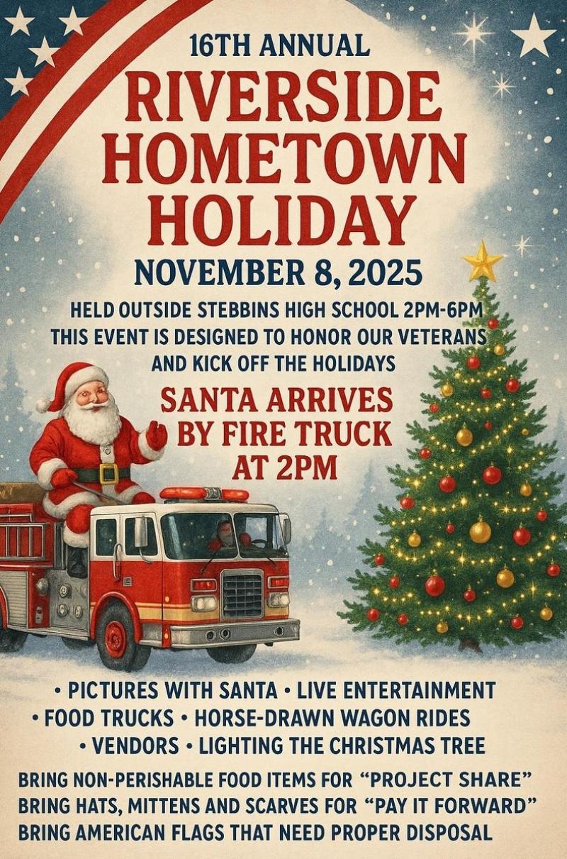 Hometown Holiday in Riverside 2025