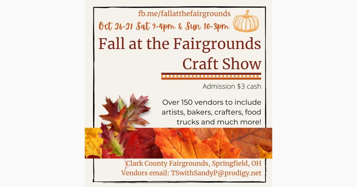Fall at the Fairgrounds Craft Show