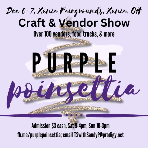 Purple Poinsettia Craft & Vendor Show
