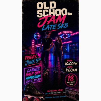 Old School Jam Late Sk8