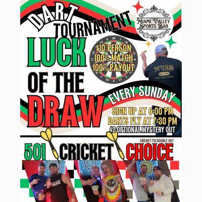 Becca's Sunday LOTD Dart Tournament at MVSB