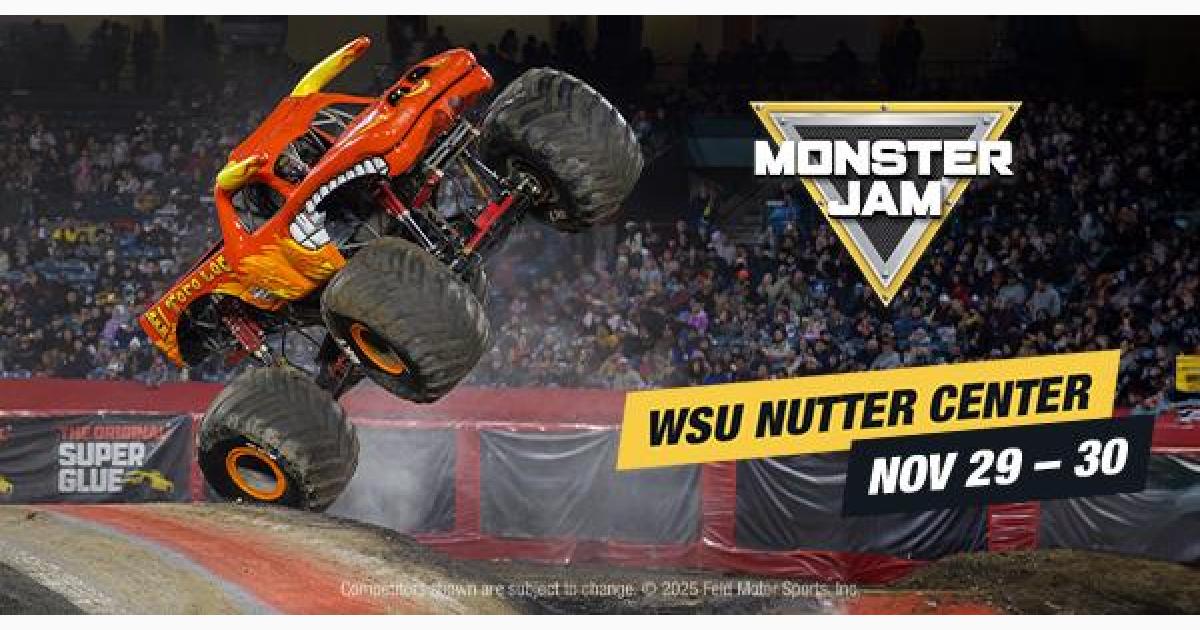 Monster Jam at WSU Nutter Center