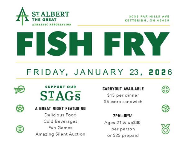 St. Albert the Great Fish Fry